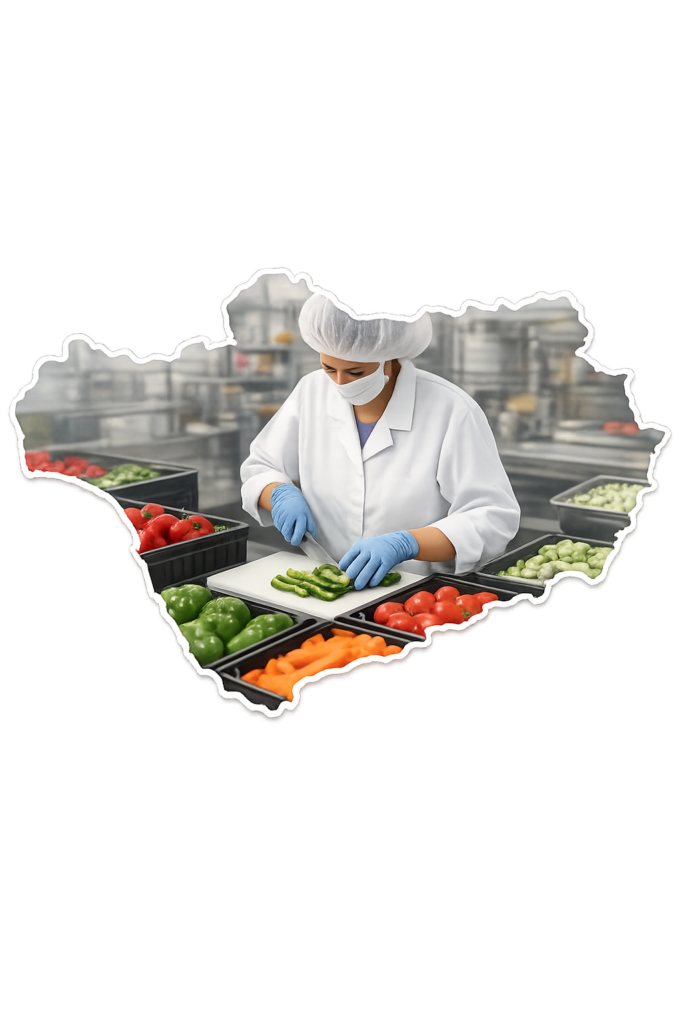 Manipulador de alimentos en andalucía