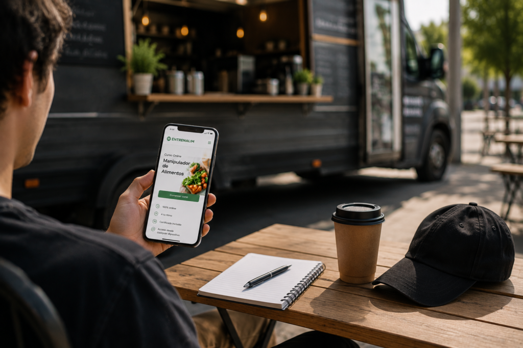 Curso manipulador de alimentos food truck